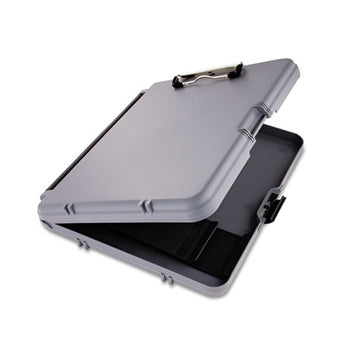 Saunders Workmate Storage Clipboard, 1-2" Capacity, Holds 8 1-2w X 12h, Charcoal-gray freeshipping - TVN Wholesale